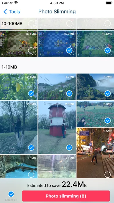 Capturas de tela do Smart Photos - Album Cleaner