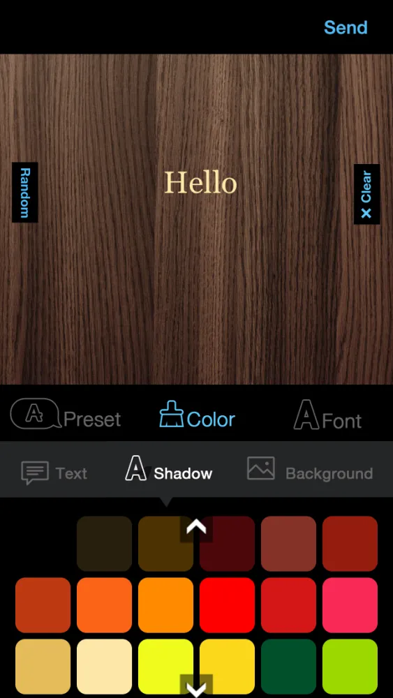 Colorful Text Design应用截图