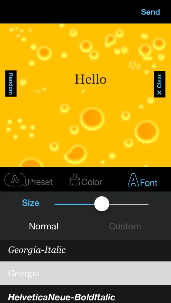 Colorful Text Design应用截图