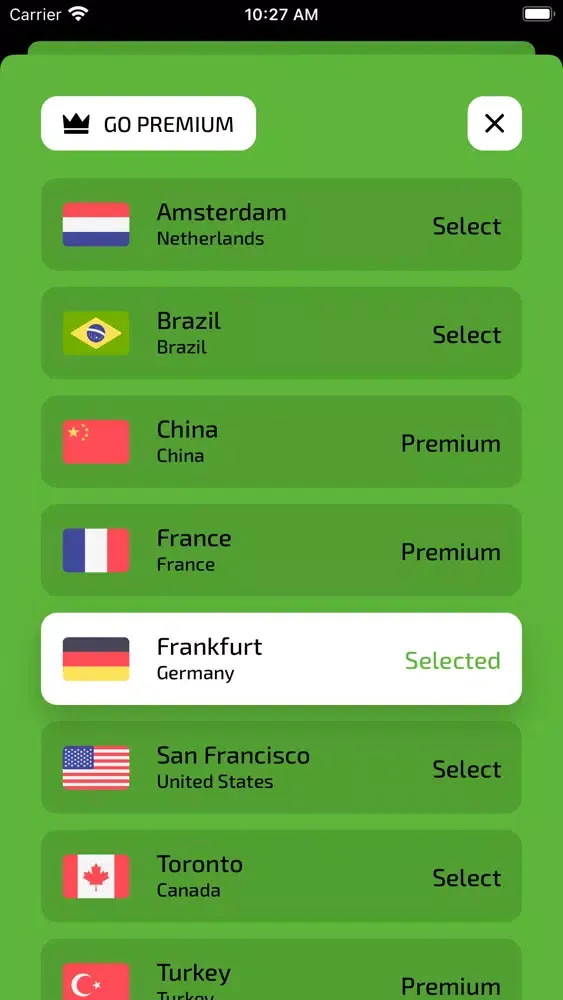 Ảnh chụp màn hình của Vpn Pubg Mobile