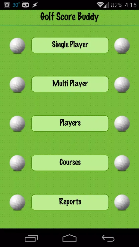 Capturas de pantalla de Golf Score Buddy