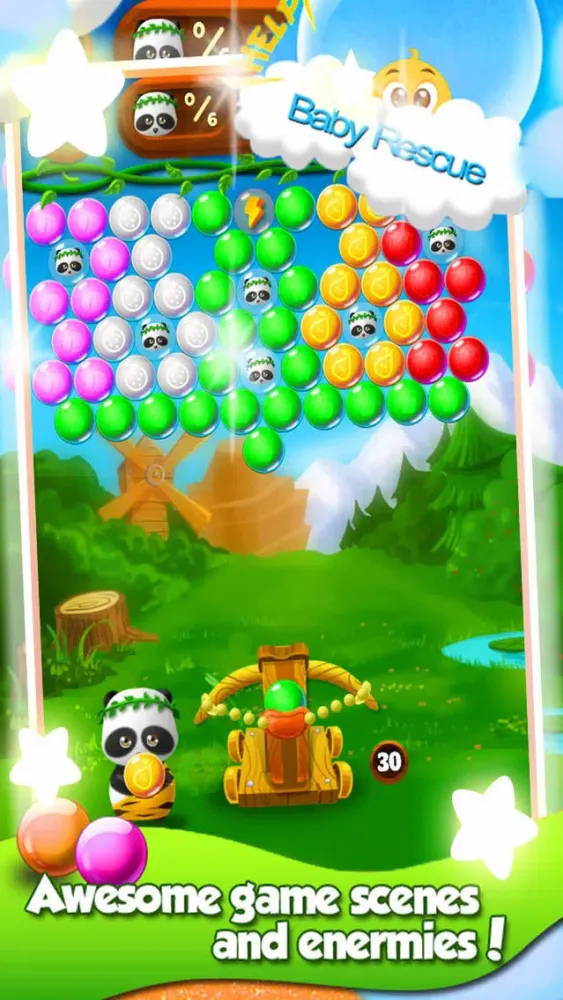 Ball Panda Shooting - Happy Lands スクリーンショット