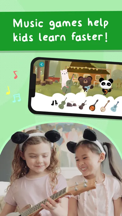 Ảnh chụp màn hình của Piano Kids Games: Panda Corner