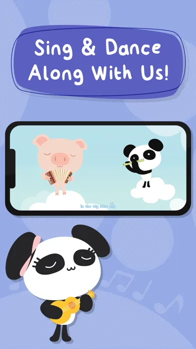 Ảnh chụp màn hình của Piano Kids Games: Panda Corner