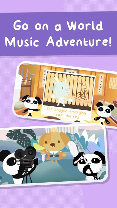 Ảnh chụp màn hình của Piano Kids Games: Panda Corner