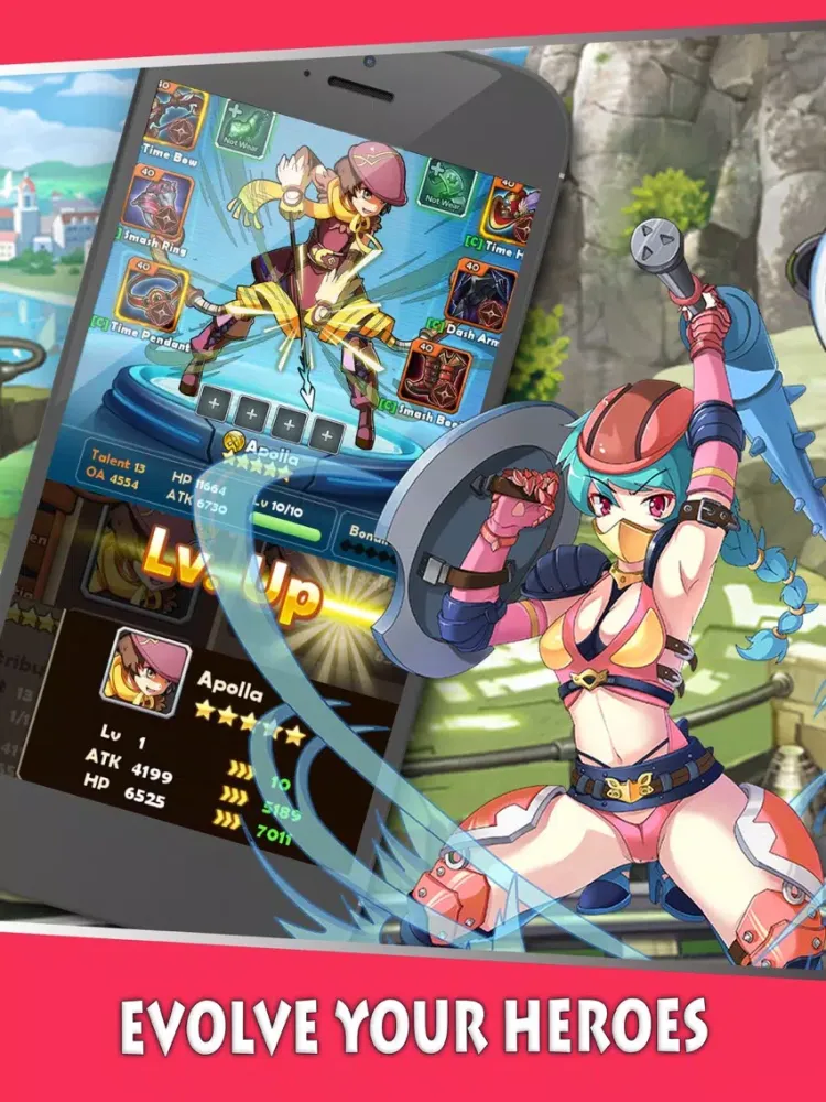 Tangkapan layar Pocket Evolution - Hero Craft iPad 