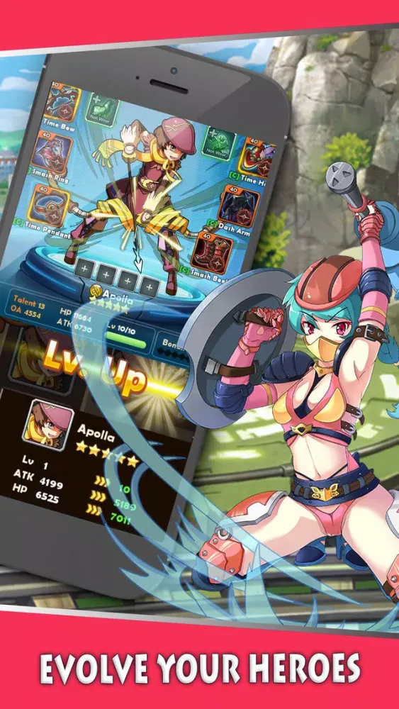 Tangkapan layar Pocket Evolution - Hero Craft