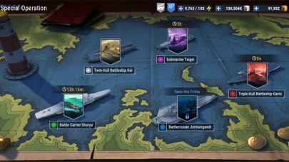 Ảnh chụp màn hình của Armada: Warships Legends