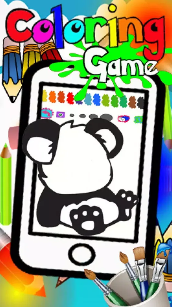 Panda Kung Fu Cartoon Coloring Version Screenshots