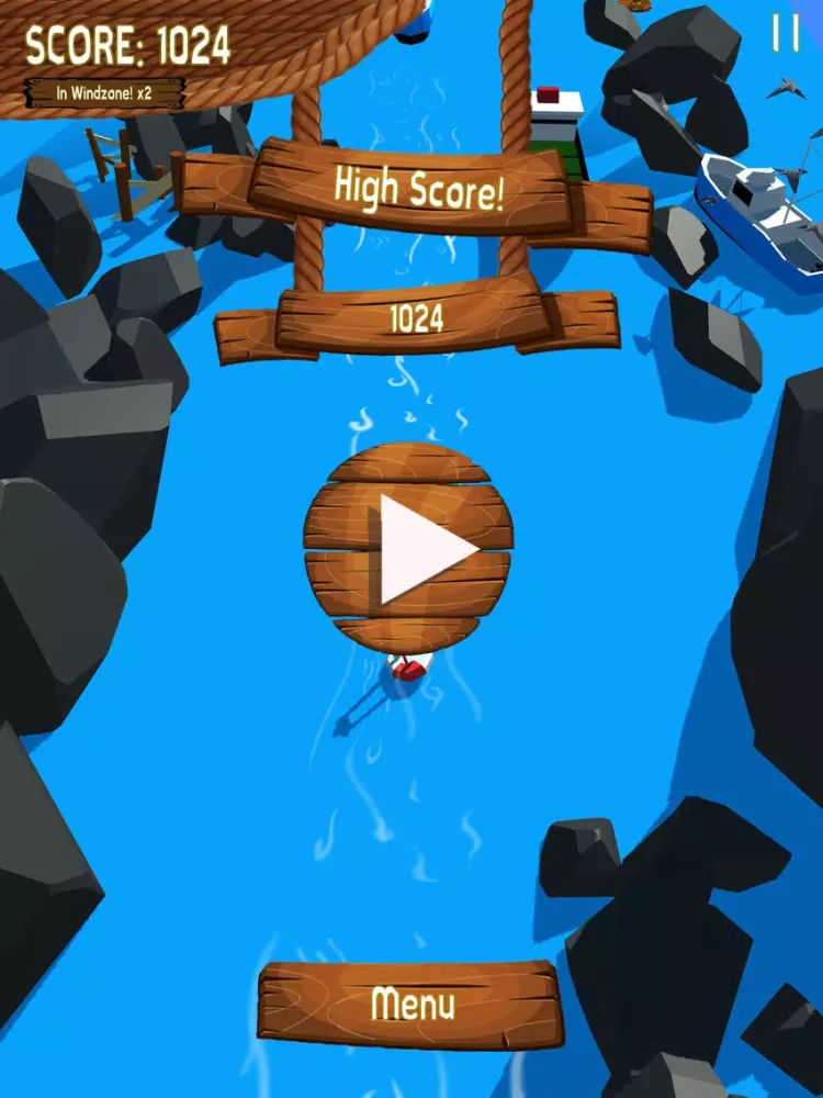 Tangkapan layar Wind Chasers iPad 