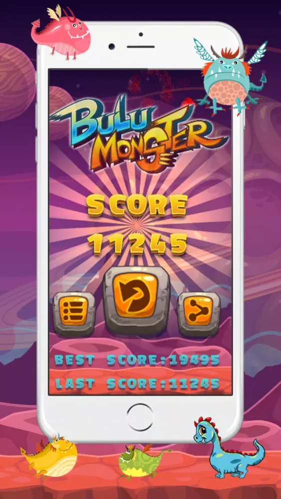 Zrzuty ekranu hunter game with angry monsters
