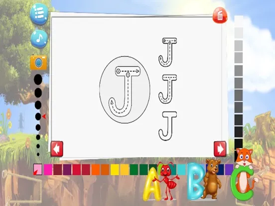 ABC Tracing Letter English Cursive Words Alphabet iPad  スクリーンショット