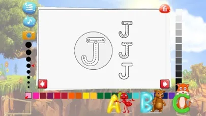 ABC Tracing Letter English Cursive Words Alphabet スクリーンショット
