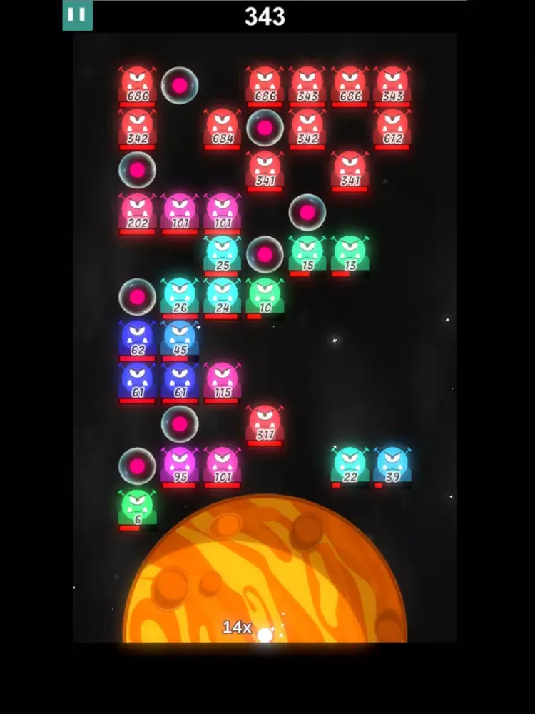 Galaxy Balls - Defend Planet Oob iPad  Screenshots