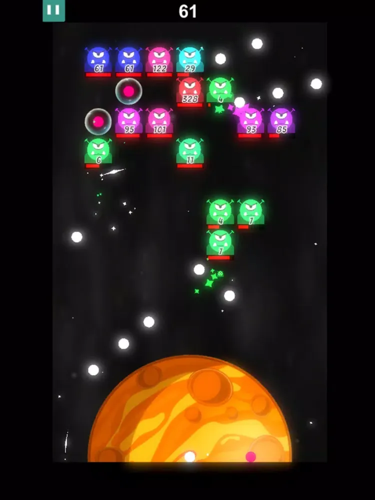 Galaxy Balls - Defend Planet Oob iPad  Screenshots