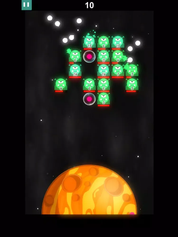 Galaxy Balls - Defend Planet Oob iPad  Screenshots