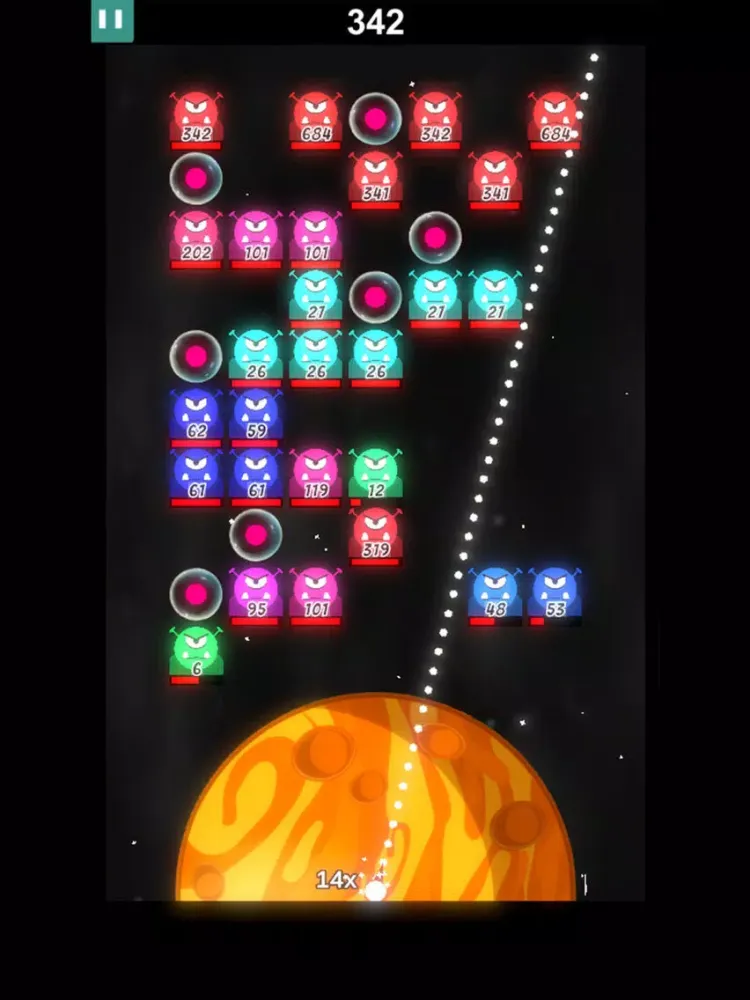 Galaxy Balls - Defend Planet Oob iPad  Screenshots