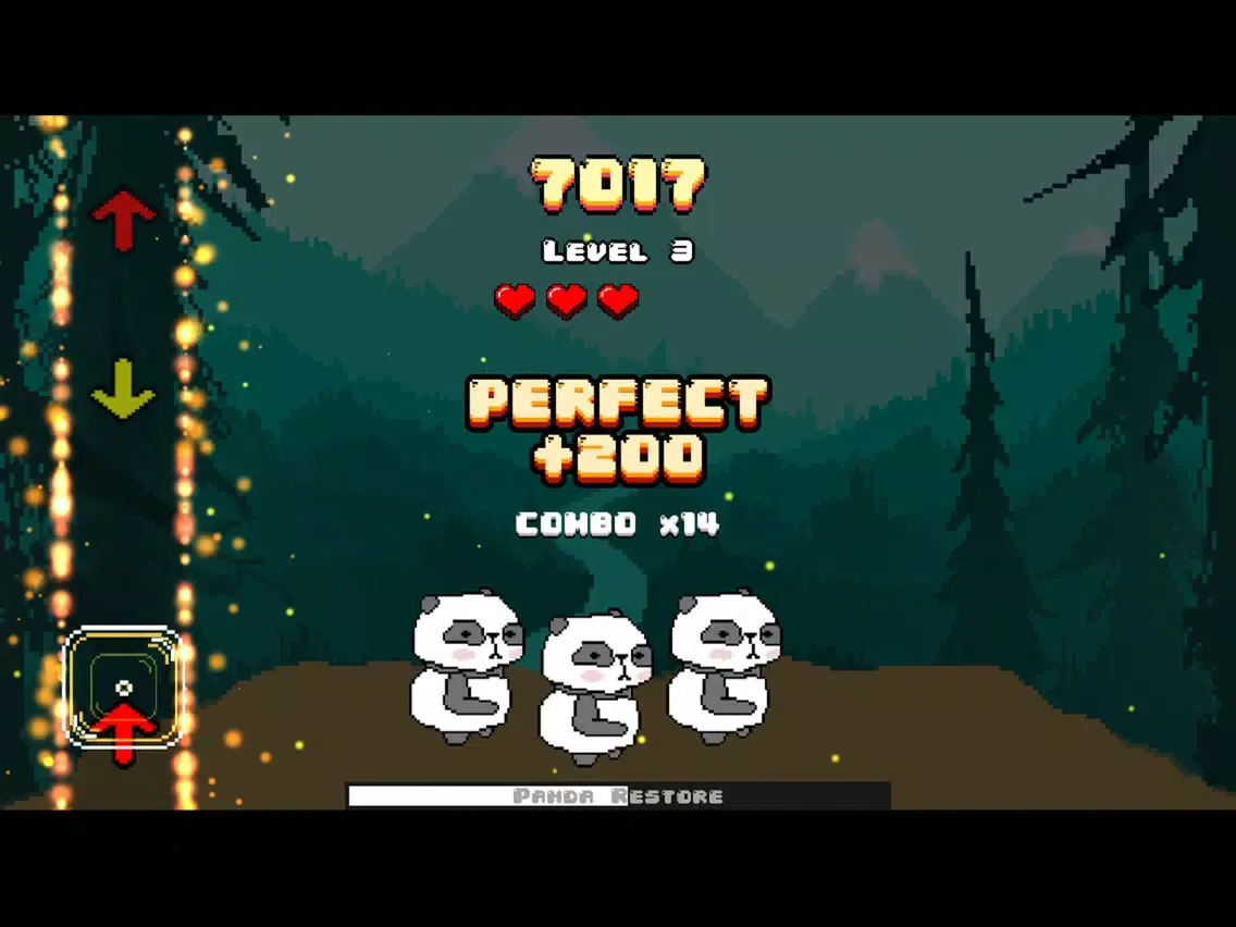 Zrzuty ekranu 2D Panda Dance Challenge iPad 