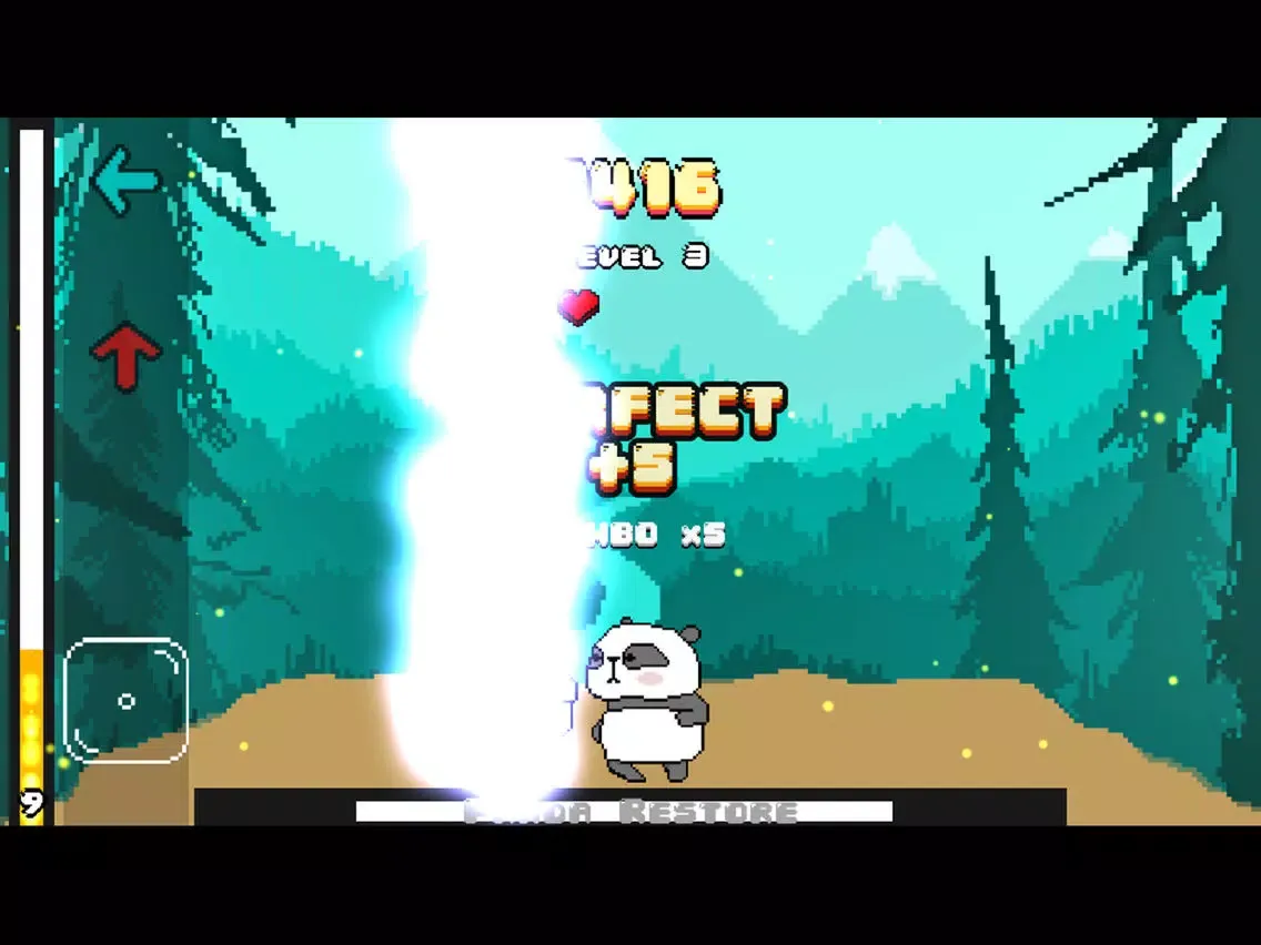 Zrzuty ekranu 2D Panda Dance Challenge iPad 