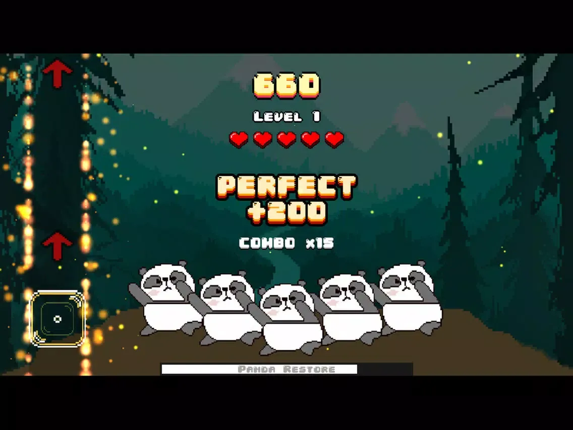 Zrzuty ekranu 2D Panda Dance Challenge iPad 