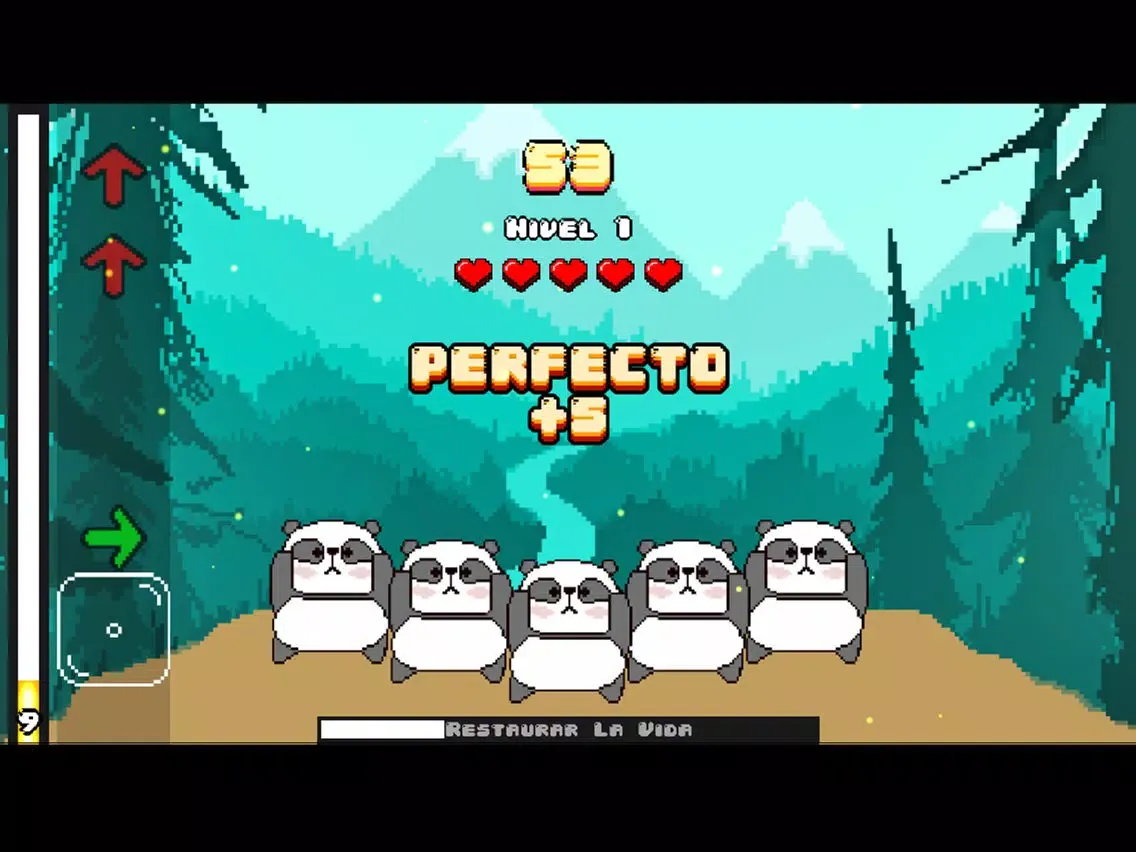 Reto de los Osos Panda Bailando iPad  سکرین شاٹس