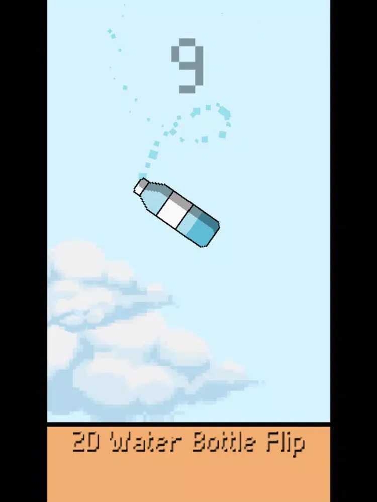 Captures d'écran de 2D Water Bottle Flip iPad 