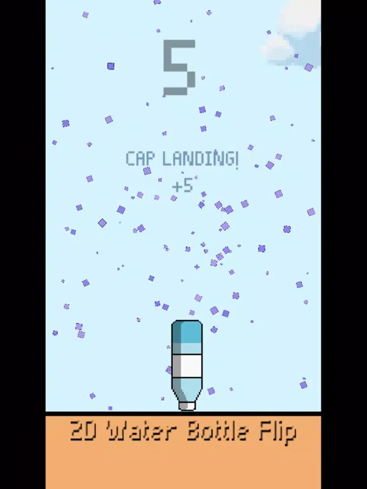 Captures d'écran de 2D Water Bottle Flip iPad 