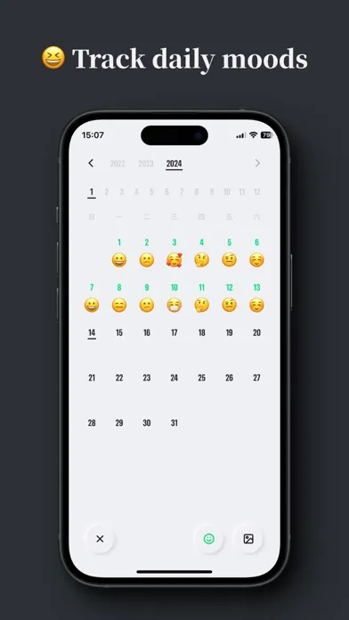 Capturas de pantalla de OneLife: Easy & Private Diary