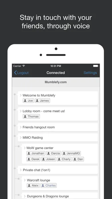 Mumblefy Screenshots