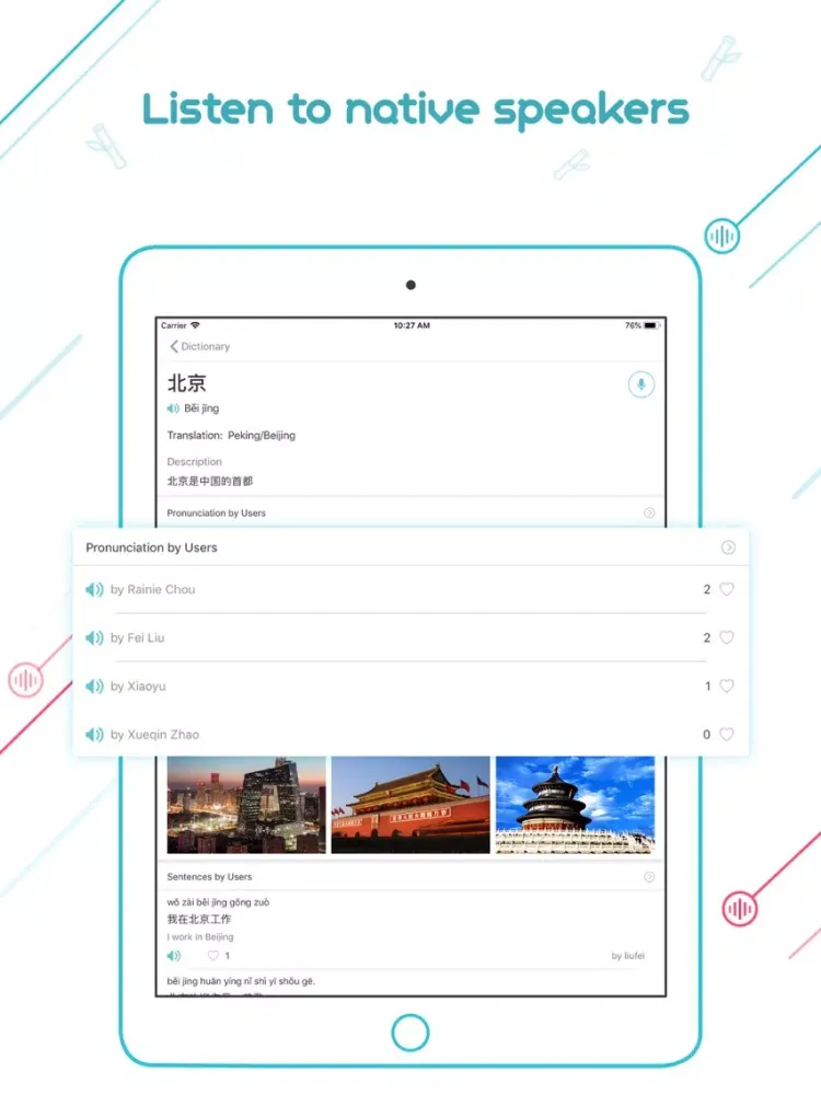 Pandarow-Learn Chinese Easily iPad  Screenshots