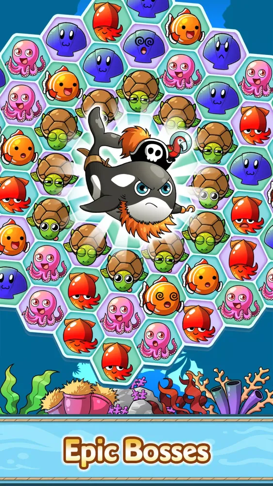 Ocean Blast: Fun Match-3 Games Screenshots