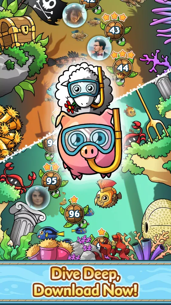 Ocean Blast: Fun Match-3 Games Screenshots