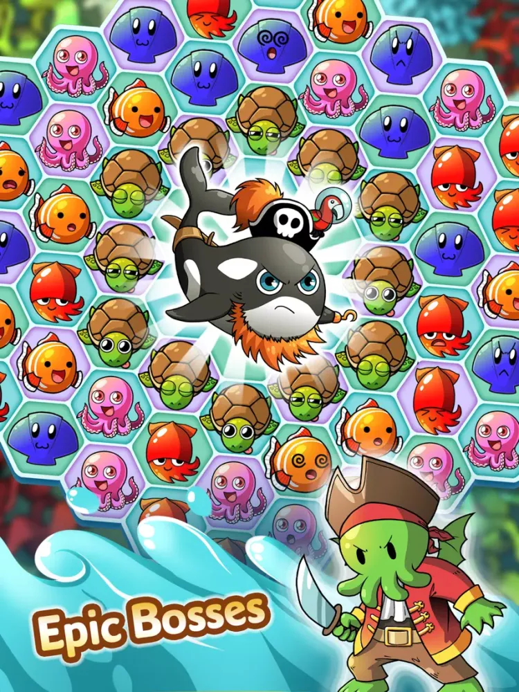 Ocean Blast - Match-3 Puzzler iPad  স্ক্রিনশট