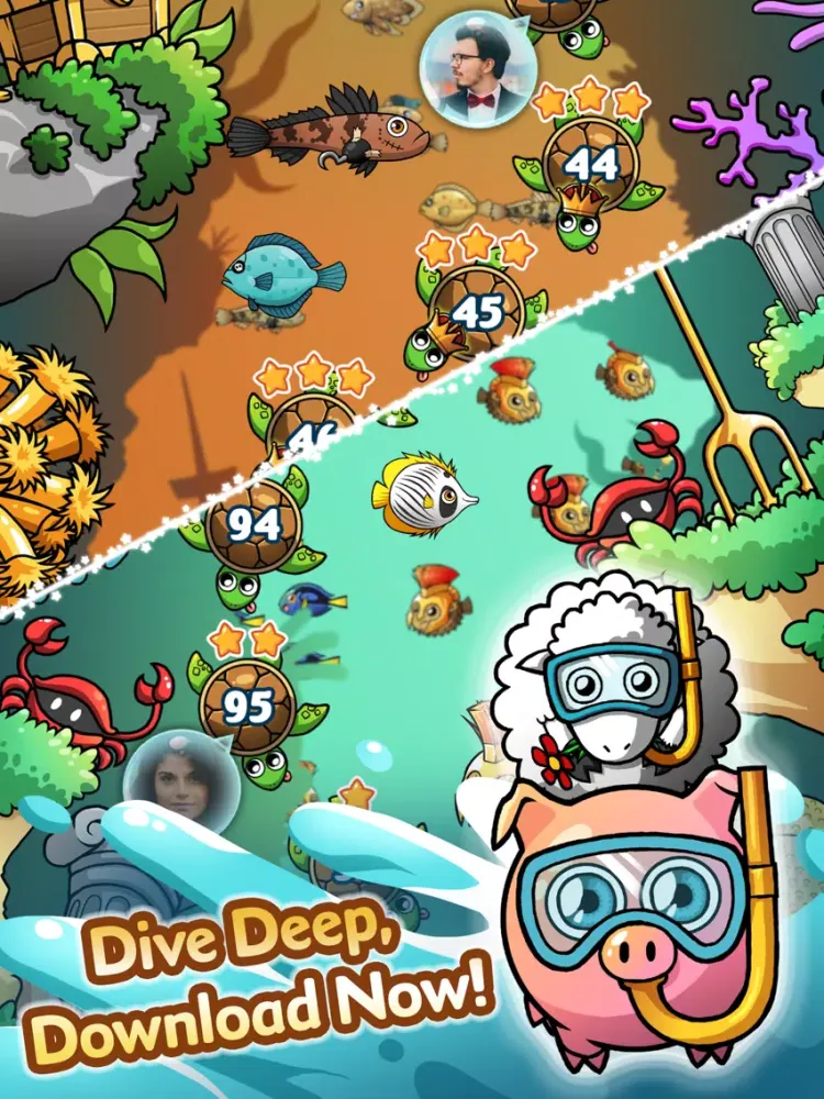 Ocean Blast - Match-3 Puzzler iPad  স্ক্রিনশট