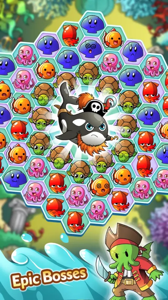 Ocean Blast - Match-3 Puzzler স্ক্রিনশট