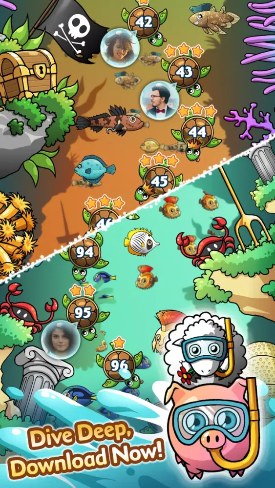 Ocean Blast - Match-3 Puzzler স্ক্রিনশট