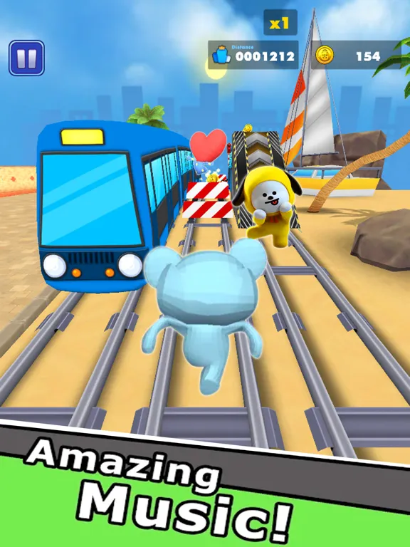 Zrzuty ekranu Super Bt21 Run iPad 
