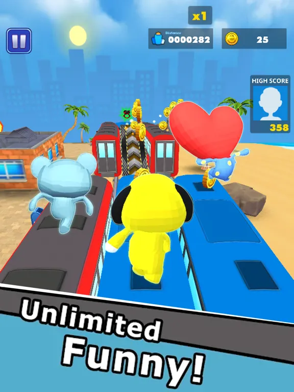 Zrzuty ekranu Super Bt21 Run iPad 