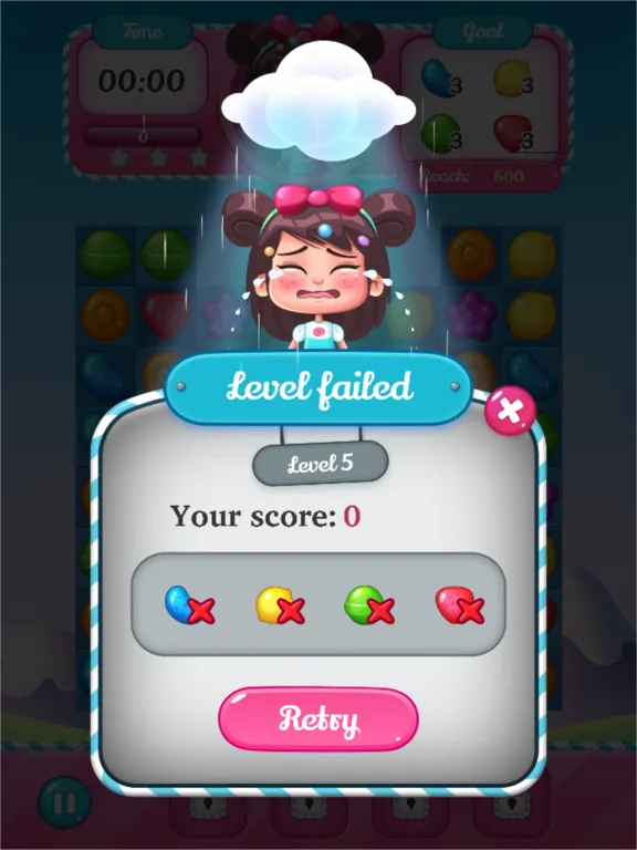 Capturas de pantalla de Happy Candy Match Pop iPad 