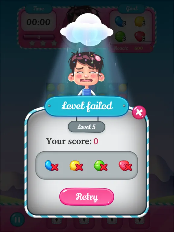 Capturas de pantalla de Happy Candy Match Pop iPad 