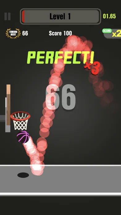 Tangkapan skrin Finger Dunk