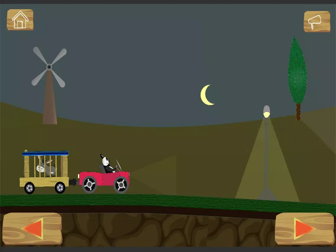 Panda Zoo Animals Transporter iPad  स्क्रीनशॉट
