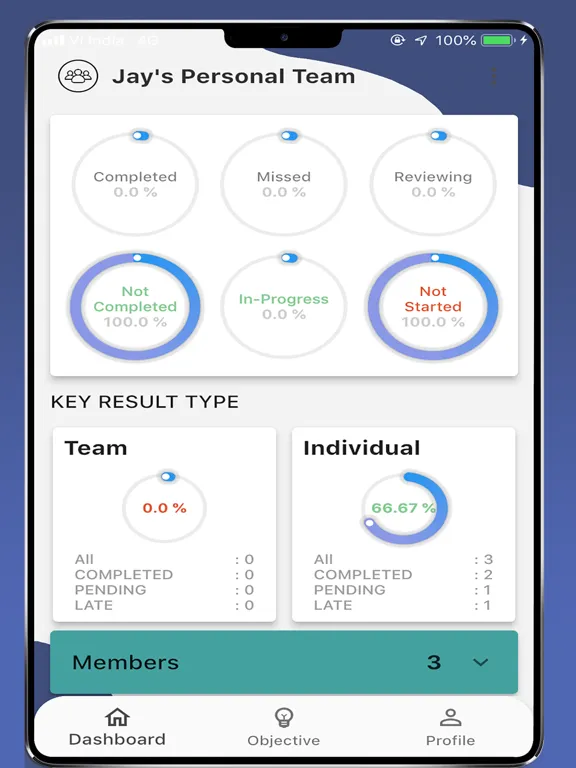 Capturas de tela do Plan & Execute iPad 