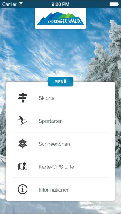 SchneeApp Thüringer Wald 스크린샷