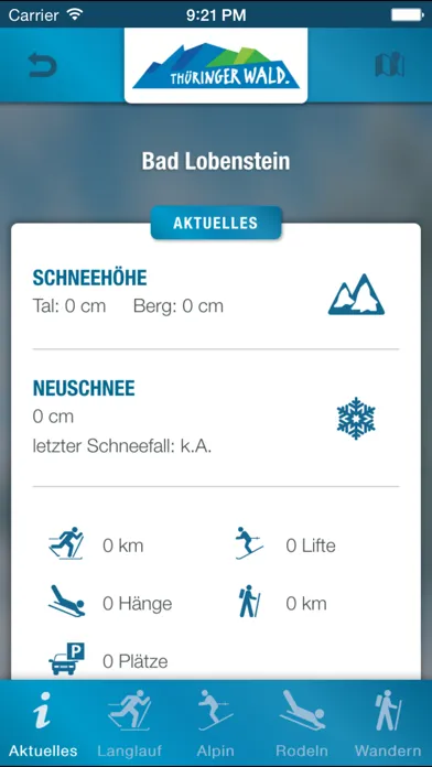 SchneeApp Thüringer Wald 스크린샷