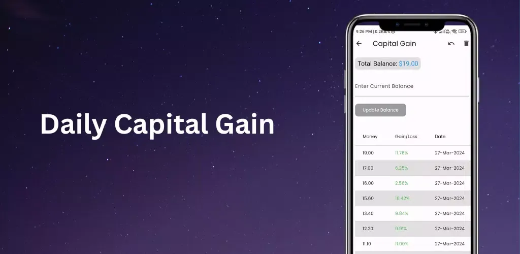 Ảnh chụp màn hình của Binary Trading Tools