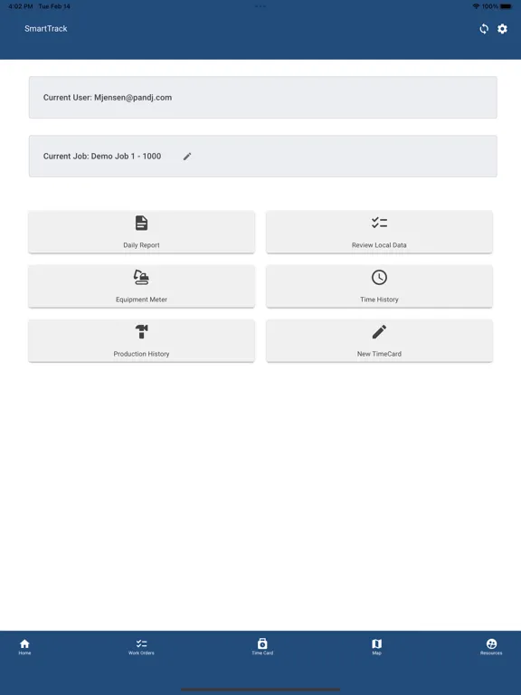 Screenshot di SmartTrack (Mobile) iPad 