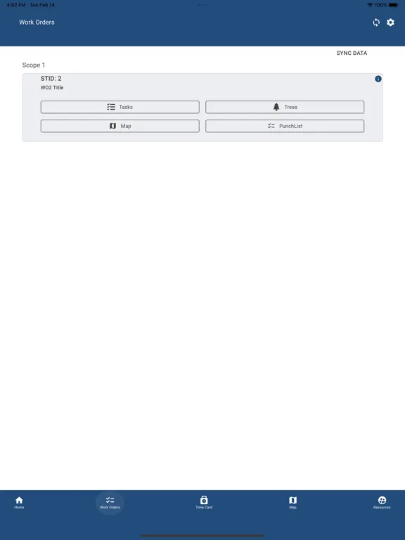 Screenshot di SmartTrack (Mobile) iPad 