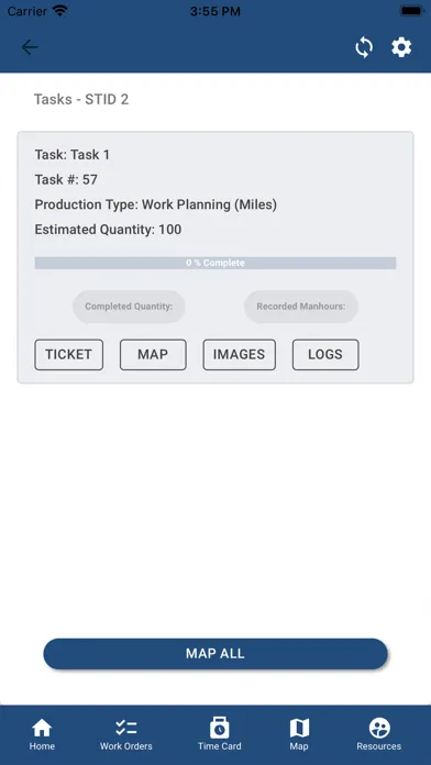 Screenshot di SmartTrack (Mobile)