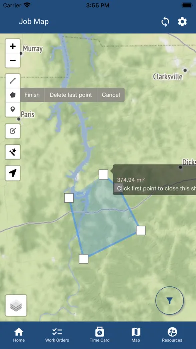 Screenshot di SmartTrack (Mobile)